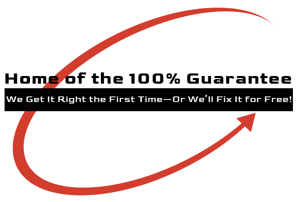 Home of 100% Guarantee hero image