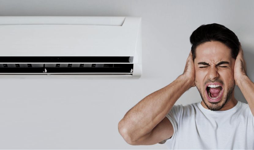 ac making loud noise