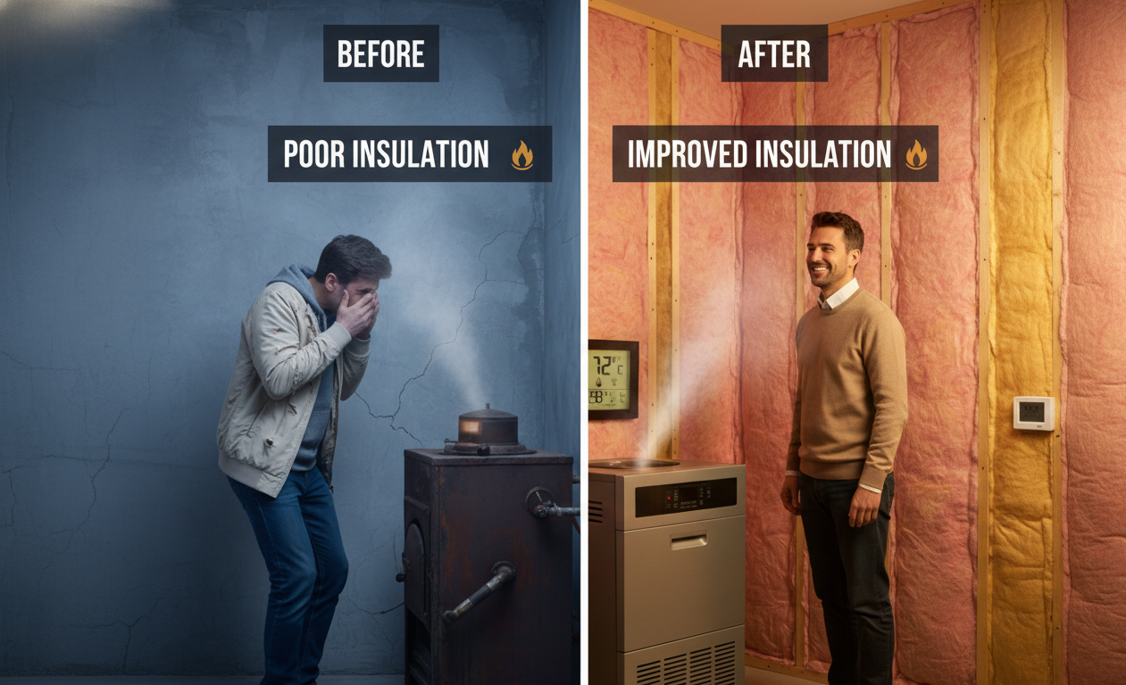 How Proper Insulation Helps Your Furnace Perform