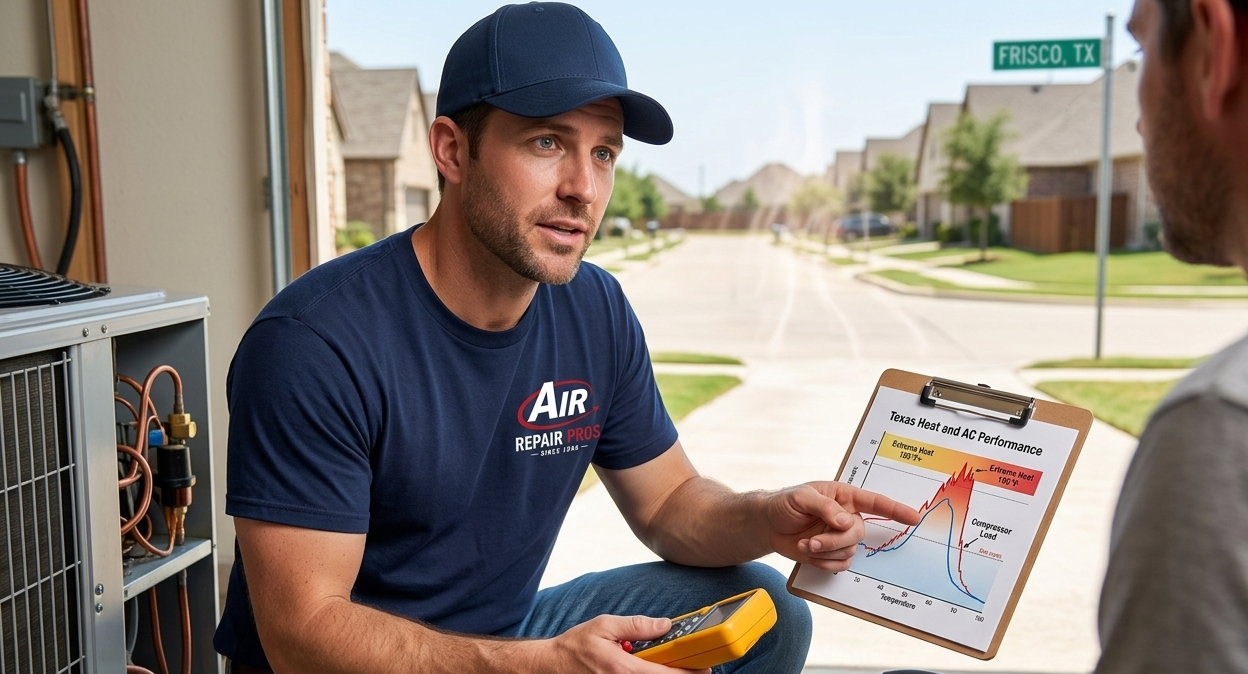Why AC Units Break Down in Frisco’s Extreme Texas Heat