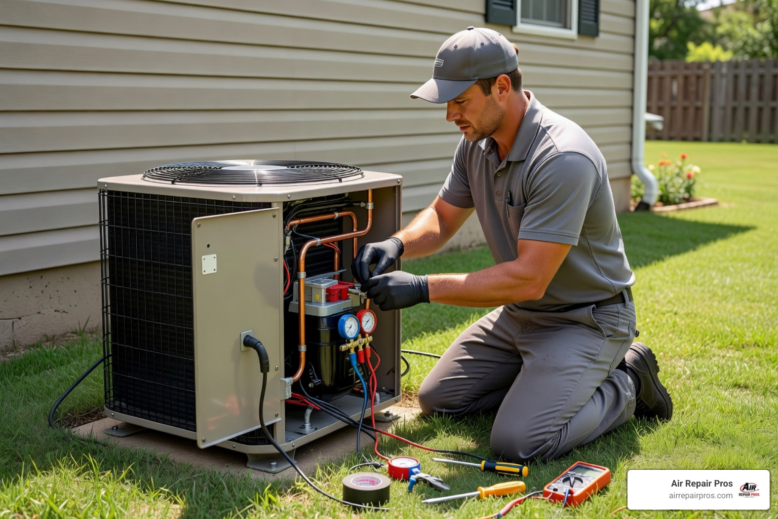 ac compressor failed