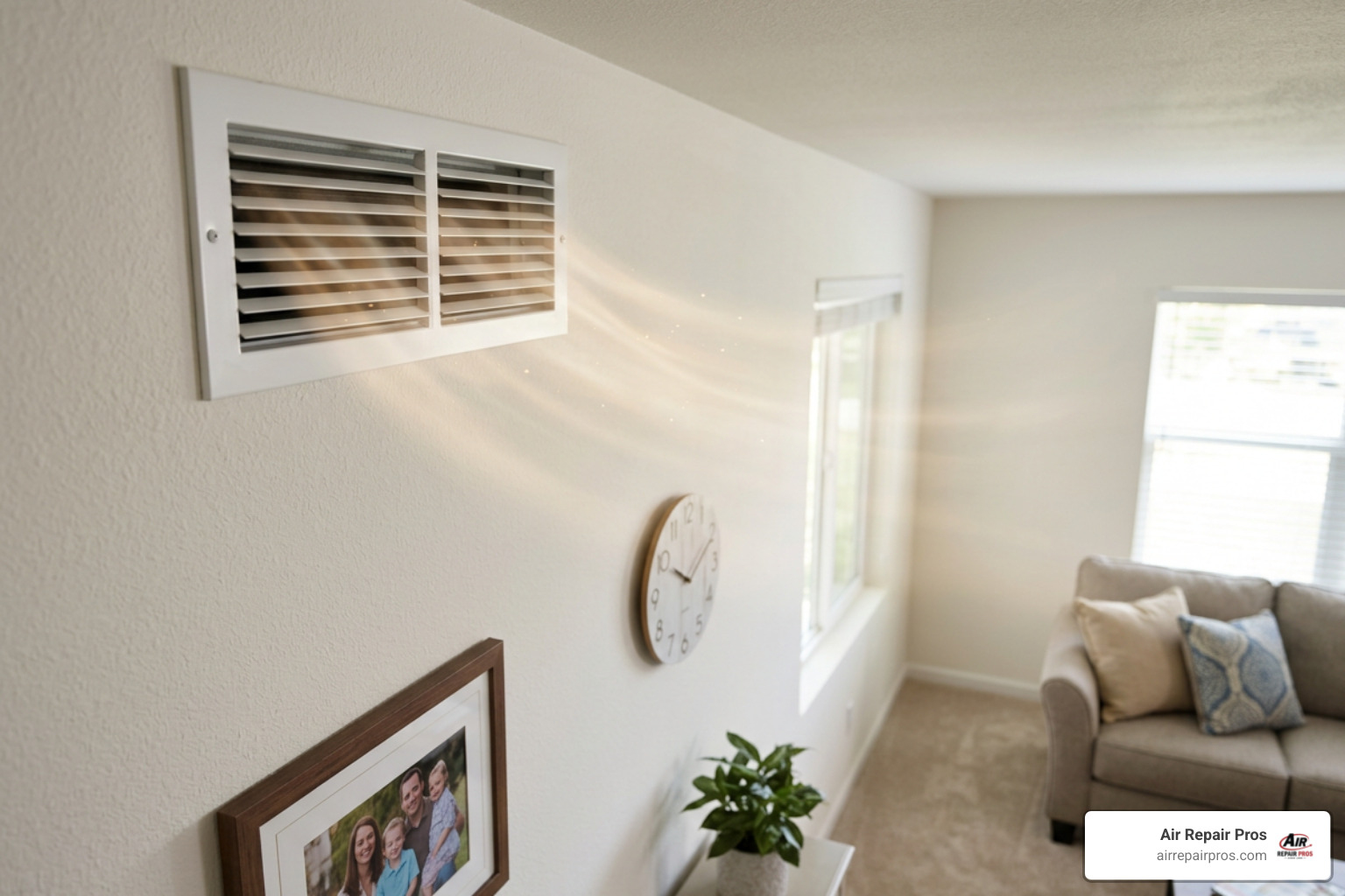 AC blowing warm air
