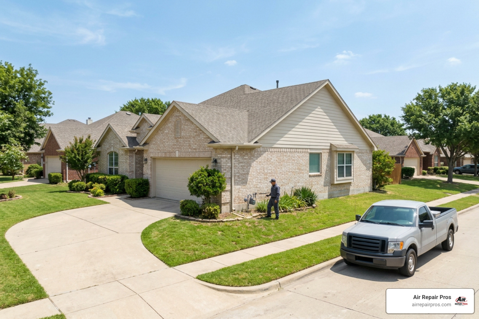 single family home natural gas meter outside house for gas smell safety