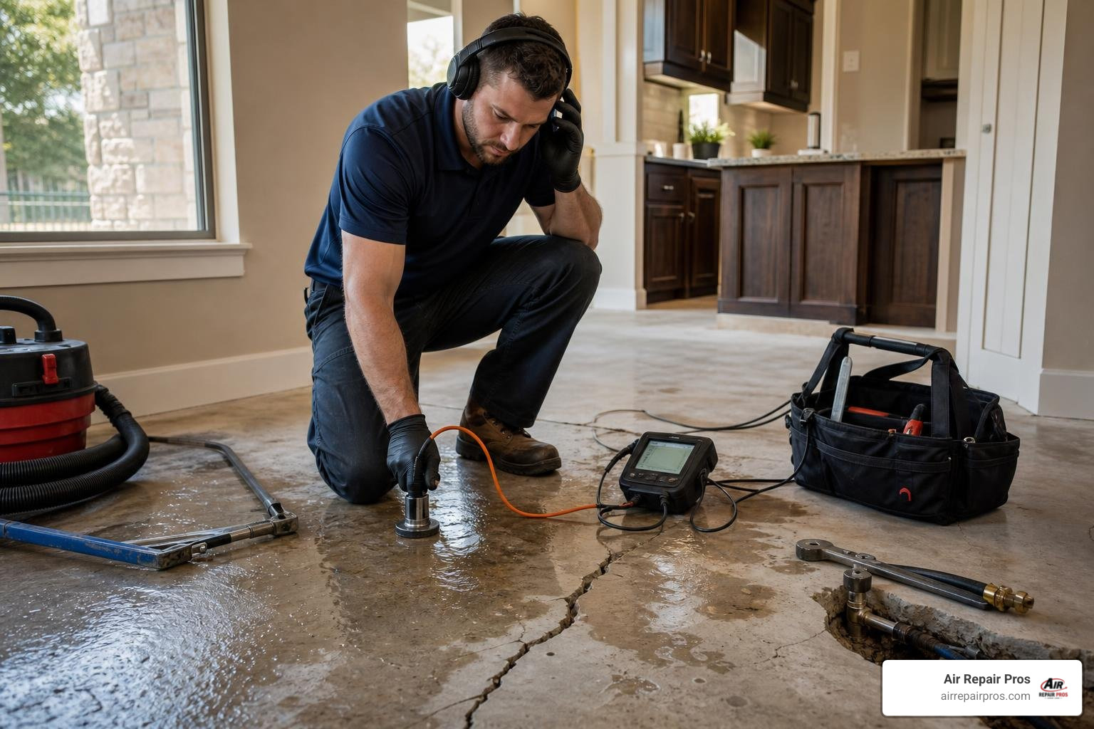 slab leak repair frisco