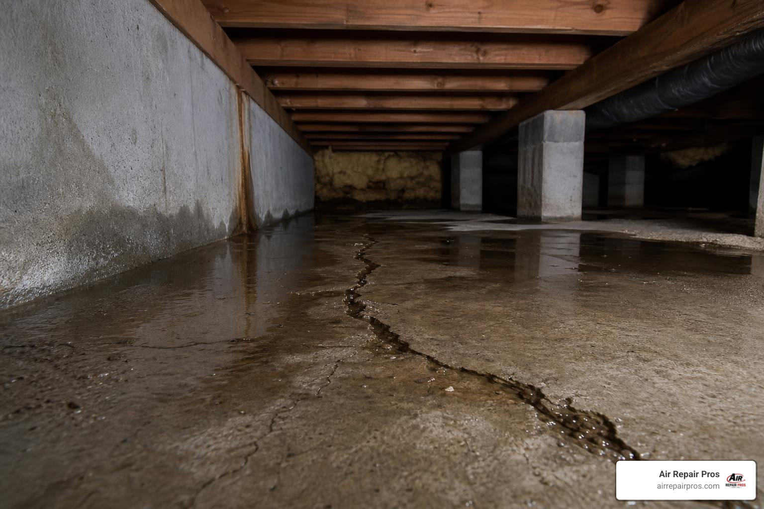 slab leak signs